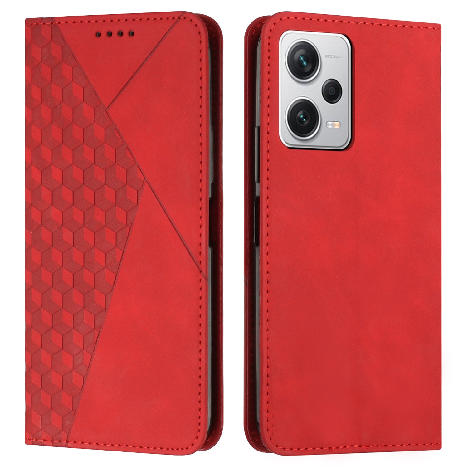 For Xiaomi Redmi Note 12 Pro 5G Note 12 Explorer 5G Cell Phone Case Rhombus Pattern Stand Wallet Leather Cover For Xiaomi Redmi Note 12 Pro 5G Note 12 Explorer 5G Cell Phone Case Rhombus Pattern Stand Wallet Leather Cover